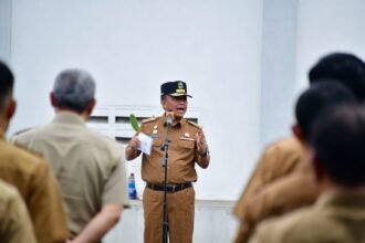 a68ca2cc b568 4834 9376 176e9aab32fe Pergantian Kepala Dishub Jabar, Herman Suryatman Lepas A Koswara dan Sambut Ade Afriandi