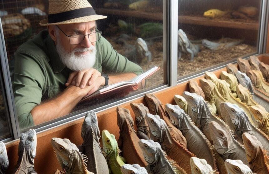 jadi ini iguana Memulai Budidaya Iguana Hijau, Tips Perawatan Kesehatan dan Investasi