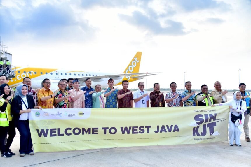 singapura airline Penerbangan Perdana Scoot Airlines di Bandara Kertajati Momentum Kebangkitan Pariwisata Jawa Barat