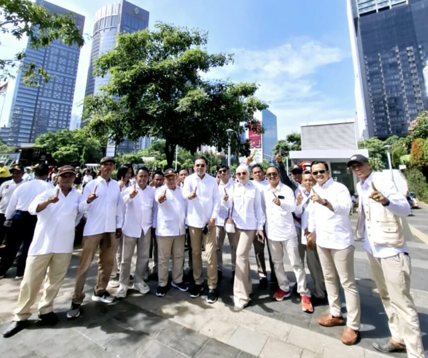 hes Politisi Gerindra Kang HES Ucapkan Selamat, Presiden Prabowo Subianto dan Wakil Presiden Gibran Rakabuming Raka Dilantik