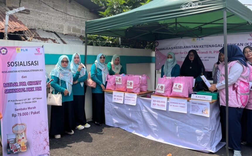 IMG 20241101 WA0010 Inisiatif Unik Srikandi Muda PLN Bekasi Peringati Sumpah Pemuda, Gelar Sembako Murah Sampai Edukasi Kelistrikan