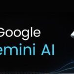 Ilustrasi gemini AI yang diluncurkan google di Iphone.