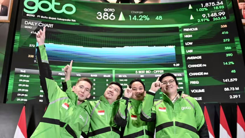 PT GoTo Gojek Tokopedia Tbk (GOTO) semakin menunjukkan sinyal positif di pasar saham Indonesia