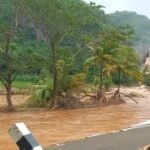 IMG 20241213 WA0005 Permukaan Air Sungai Cimarinjung Melebar 20 Meter, Airnya Coklat Pekat