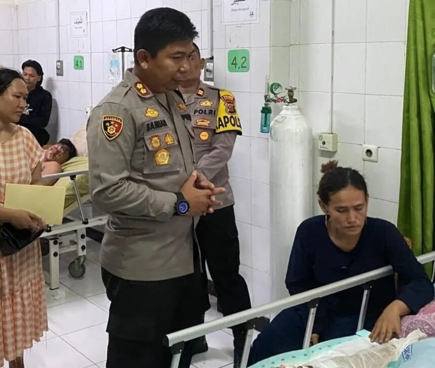 IMG 20241231 WA0004 Kapolres Sukabumi Sambangi Korban Penyiraman Air Keras