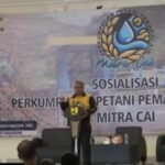 Keterangan foto: Bupati Sukabumi, Marwan Hamami, membuka secara resmi acara sosialisasi Perkumpulan Petani Pemakai Air (P3A) Mitra Cai yang digelar di Grand Sulanjana Conference.