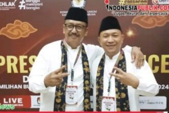 Paslon nomor 2 Pilkada Kabupaten Sukabumi Asep Japar dan Andreas. (Telusur Bisnis)