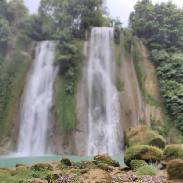 Wisata Curug Cikaso yang dulu indah kini Hancur terkena Dampak bencana alam