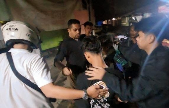 IMG 20250112 WA0002 Pembacok Pelajar SMP di Palabuhanratu Ditangkap, Korban dan Pelaku Terlibat Duel Berdarah