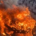 IMG 20250112 WA0010 Viral di Medsos, Motor Pedagang Ikan Terbakar di Depan SPBU Palabuhanratu