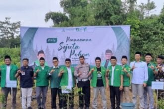 IMG 20250120 WA0000 Langkah Nyata GP Ansor Jabar Tanam Sejuta Pohon di Sukabumi