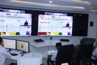 Peluncuran hasil Survei Penilaian Integritas (SPI) 2024 yang digelar secara virtual oleh KPK RI