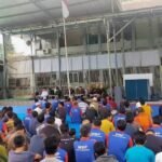 Pengajian rutin warga binaan di lapas kelas IIB Sukabumi. (Prima Arno/Telusur Bisnis)