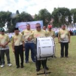 Bupati Sukabumi H. Marwan Hamami membuka Assalam Marching Band Competition 1 yang memperebutkan Piala Bupati Sukabumi. (Prima Arno/Telusur Bisnis)