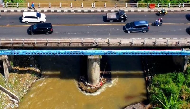 Jembatan Pamuruyan, Cibadak, Kabupaten Sukabumi