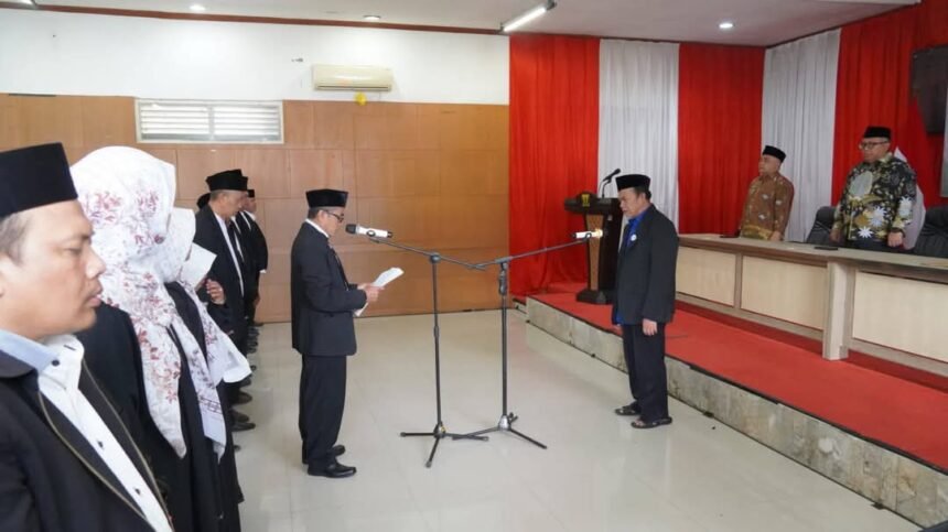 Komunitas Tilawah Tiga Puluh (KTT) Kabupaten Sukabumi resmi melantik dan mengukuhkan pengurus periode 2025-2029