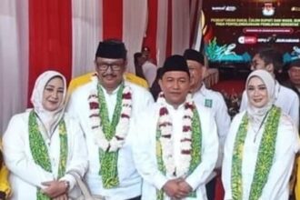 Pasangan Asep Japar-Andreas resmi akan dilantik sebagai Bupati dan Wakil Bupati Sukabumi pada 20 Februari 2025