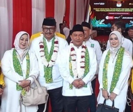 Pasangan Asep Japar-Andreas resmi akan dilantik sebagai Bupati dan Wakil Bupati Sukabumi pada 20 Februari 2025
