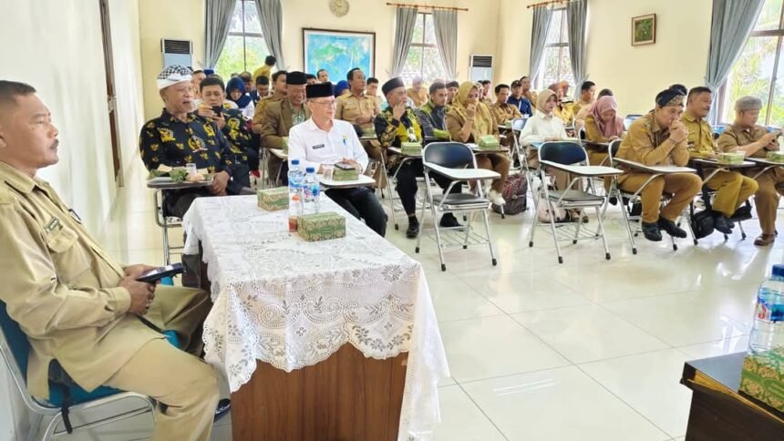 Musyawarah Perencanaan Pembangunan Kecamatan (Musrenbangcam) Cisolok Tahun 2026 yang digelar di Aula Canaan Foundation, Desa Karangpapak