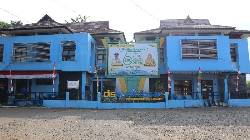 Kantor Dinas Komunikasi, Informatika, dan Persandian (Diskominfosan) Kabupaten Sukabumi