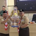 Bupati Sukabumi, H Marwan Hamami, menekankan pentingnya ide kreatif dalam Gerakan Pramuka untuk menghadapi tantangan zaman