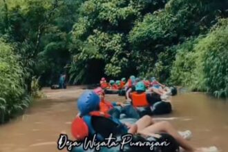 Wisata rafting (arung jeram) di Kabupaten Sukabumi kini menjadi daya tarik utama bagi kaum milenial.