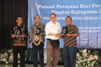 Sekda Ade Suryaman hadir memberikan apresiasi atas peran besar pers dalam mendukung kemajuan daerah