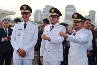 Pelantikan Walikota dan Wakil Walikota Sukabumi terpilih, Ayep Zaki-Bobby Maulana