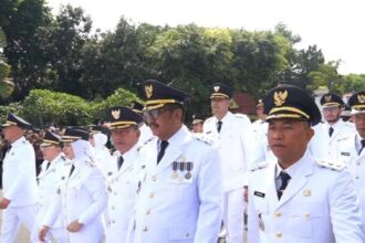 Pasangan H. Asep Japar dan H. Andreas resmi dilantik sebagai Bupati dan Wakil Bupati Sukabumi periode 2025-2030.