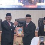 Sertijab Bupati Sukabumi H Asep Japar dan wakilnya H. Andreas