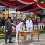H. Ayep Zaki dan Bobby Maulana sebagai Walikota dan Wakil Walikota terpilih
