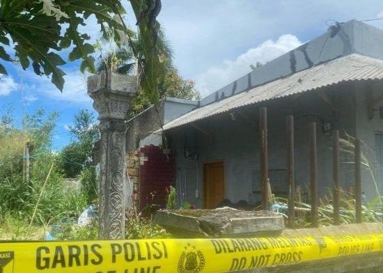 Lokasi rumah pembunuhan seorang adik kepada kakaknya