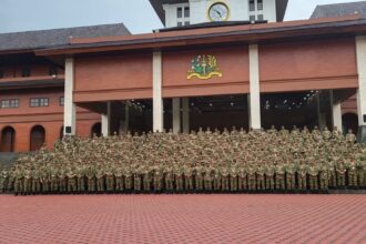 Bupati Kabupaten Sukabumi, H. Asep Japar, memulai tugasnya dengan mengikuti retret kepemimpinan di Akademi Militer Magelang. Source: Pemeritahan Kabupaten Sukabumi