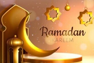 Ilustrasi bulan suci Ramadhan