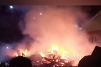 Rumah di Pabuaran Sukabumi Ludes Terbakar Saat Berbuka Puasa