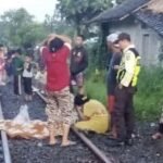 Seorang pria berinisial HA (33), warga Benteng, Warudoyong, Sukabumi, tewas mengenaskan akibat tertabrak Kereta Api