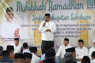 Dalam sambutannya, Senin (3/3/2025), Bupati Asep Japar menekankan pentingnya sinergitas antara pemerintah dan masyarakat dalam mewujudkan visi “Sukabumi Mubarakah”.
