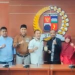 Ketua Komisi III, Hera Iskandar, didampingi Wakil Ketua III DPRD Sukabumi, Ramzi Akbar Yusuf, serta anggota dewan lainnya