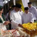 Bupati Sukabumi H. Asep Japar dan Wakil Bupati H. Andreas memperkuat silaturahmi dengan warga Kecamatan Cidahu dalam kegiatan Muhibah Ramadhan 1446 H