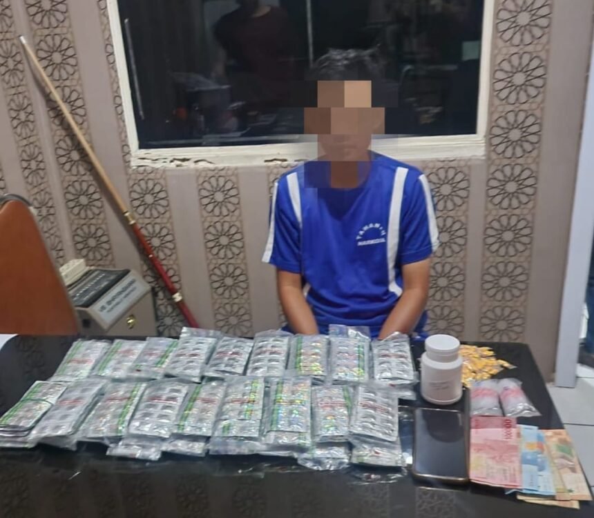 Polres Sukabumi Kota berhasil mengungkap peredaran obat keras ilegal dengan menangkap dua pelaku