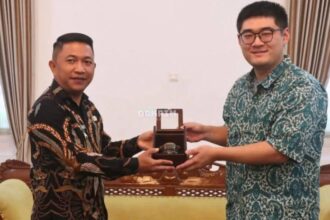 Wakil Bupati (Wabup) Sukabumi, H. Andreas, memberikan apresiasi tinggi atas kerjasama internasional
