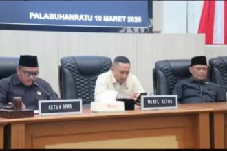 DPRD Kabupaten Sukabumi menggelar Rapat Paripurna membahas Rancangan Peraturan Daerah (Raperda)