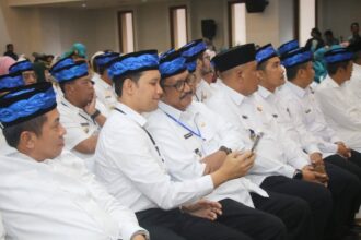 Bupati Sukabumi, H. Asep Japar, menghadiri pelantikan Ketua TP PKK