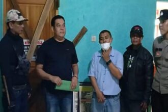 Ruang kerja Kepala Desa Ciemas, Kecamatan Ciemas, Kabupaten Sukabumi, yang sebelumnya disegel warga selama dua hari