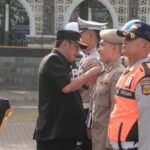 Bupati Sukabumi, H. Asep Japar, bersama Forkopimda dan Forkopimcam menghadiri Apel Pasukan Operasi Ketupat Lodaya 2025