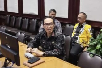 Sekda Kabupaten Sukabumi, Ade Suryaman, bersama Kadinsos dan Sekretaris Dinas Pendidikan, menghadiri Rapat Koordinasi Akselerasi Pembangunan Jawa Barat Istimewa di Gedung Sate