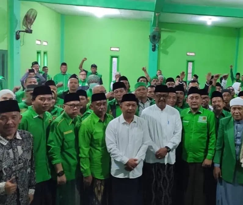 Bupati Sukabumi, Asep Japar, bersama Wakil Bupati Andreas, menghadiri peringatan Nuzulul Quran