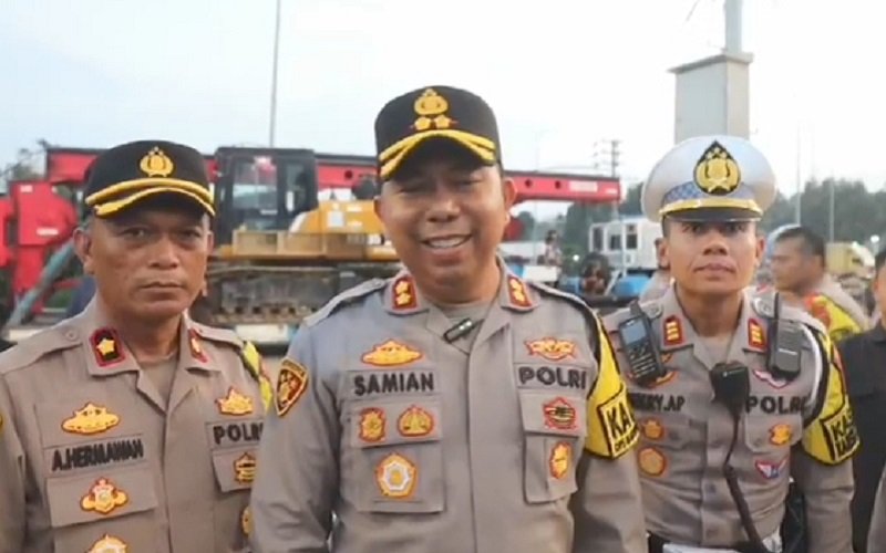 Kapolres Sukabumi, AKBP Samian