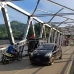 Jembatan Bojongkopo di Kecamatan Simpenan