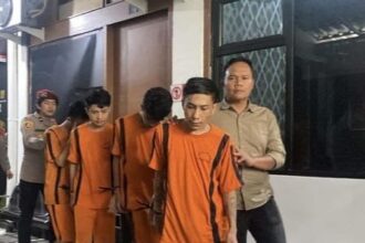 Empat pelaku dari Never Die berinisial HM (21), MA (24), MRA (29), dan MRK (22) telah diamankan